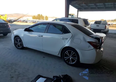 2016 Toyota Corolla L из США, поврежденный, VIN 5YFBURHE7GP478899